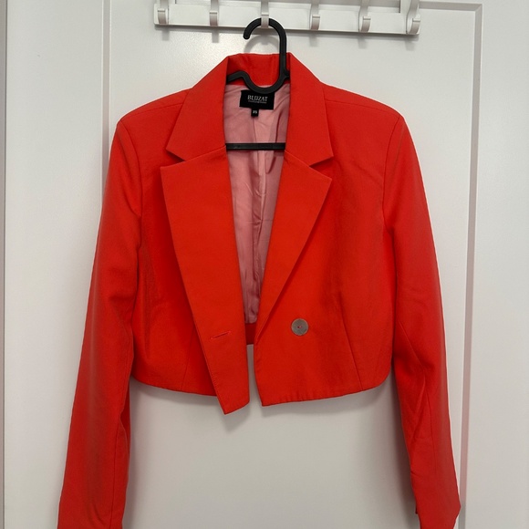 Bluzat Cropped Blazer, XS - Picture 2 of 11